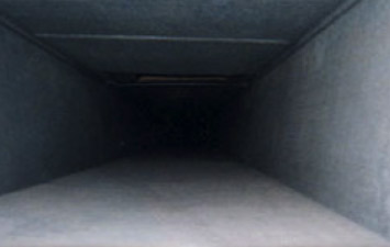 ac duct after cleaning